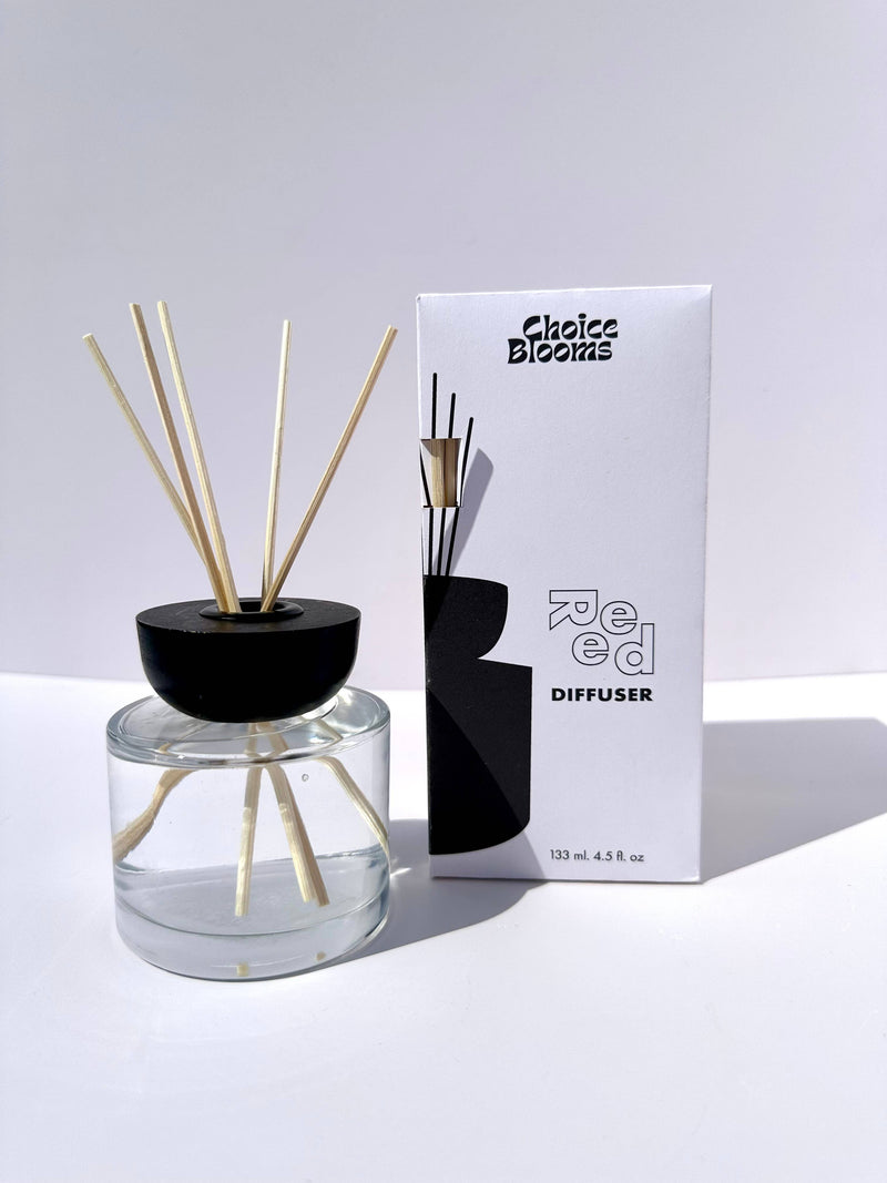 Black No.10 Rose + Oud Natural Reed Diffuser