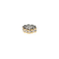 Roll X- Watch band Ring- Stainless steel 14K: Yellow Gold / 7