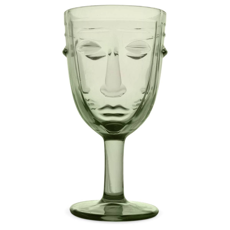 Face Glass Goblet