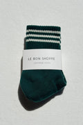 Girlfriend Socks: Hunter Green