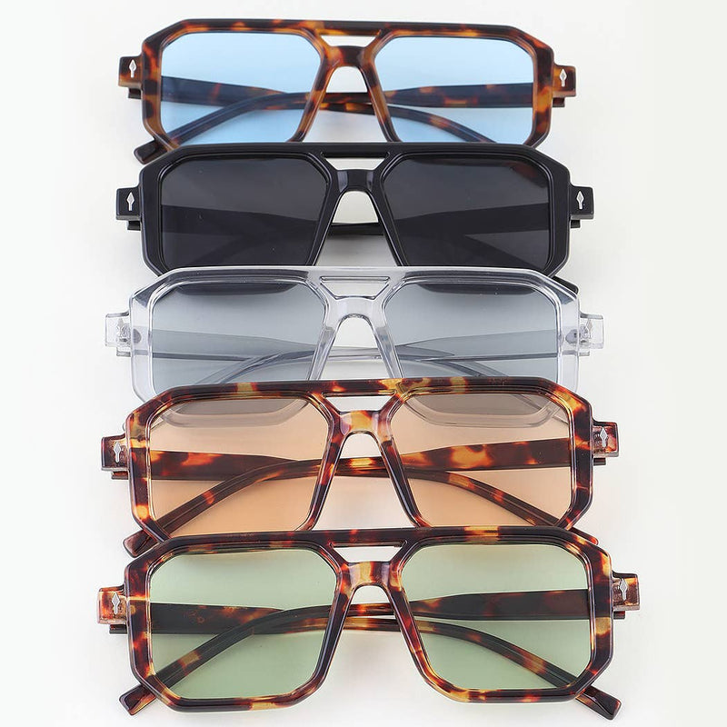 Retro Aviator Sunglasses