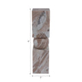 Marble column with dimensions on a white background
