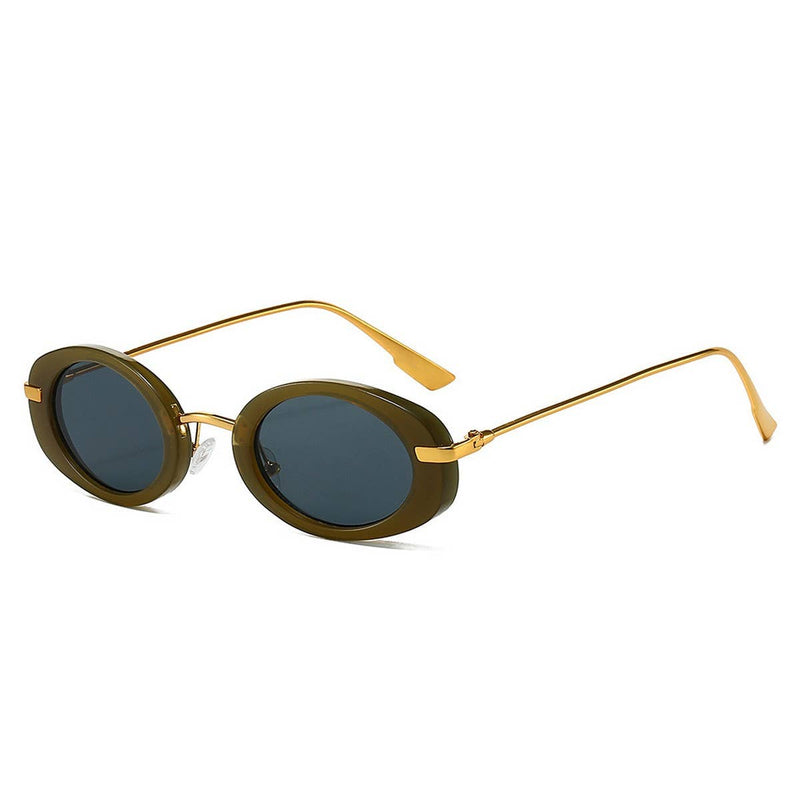 Oval Retro Sunglasses