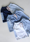 Patchwork Denim Short