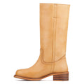 Vintage Foundry Co. Women's Varana Mid Calf Boots in TAN / 7.5