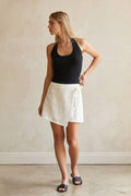 Adelle Wrap Mini Skort