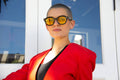 High IQ - Sunglasses: BLACK/YELLOW