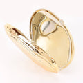 Chrome Silver Shell Clutch