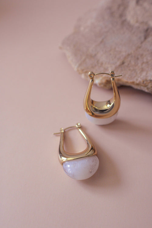 Nicola Quartz Earrings