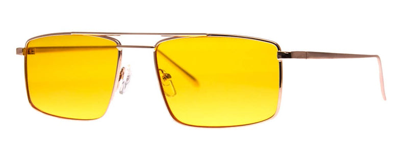 SOFT LANDING - Sunglasses: GOLD/YELLOW
