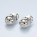 16k Gold Filled Hammered Dome Hoop Earrings | V-071 V-072: Gold
