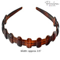 Tortoise Shell Scalloped Headband