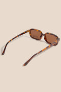 Petite Rectangle Frame Sunglasses
