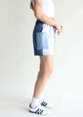 Patchwork Denim Short