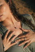 Foster Gold & Amber Necklace