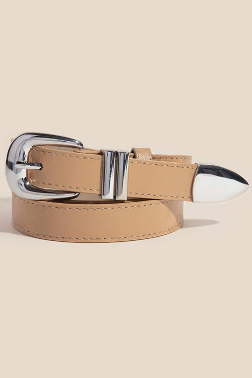 Modern Sleek Leather Belt