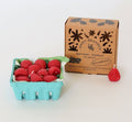 Strawberry Beeswax Birthday Candles: 10