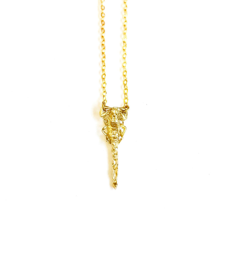 Tiny Scorpion Necklace