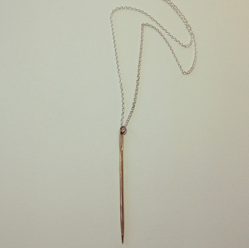 Needle Necklace