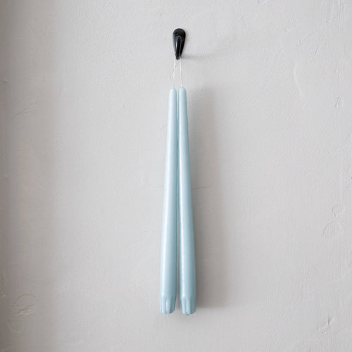 Taper Candles - Pair Light Blue