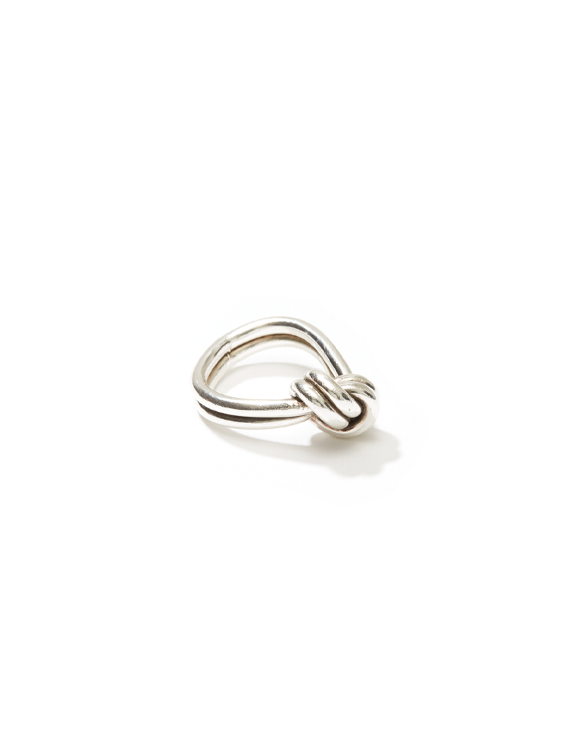 Double Ply Knotted Ring