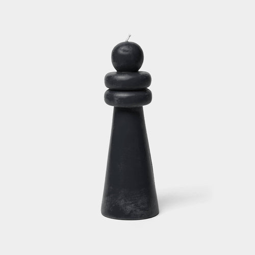 Spindle Candle Con - Black